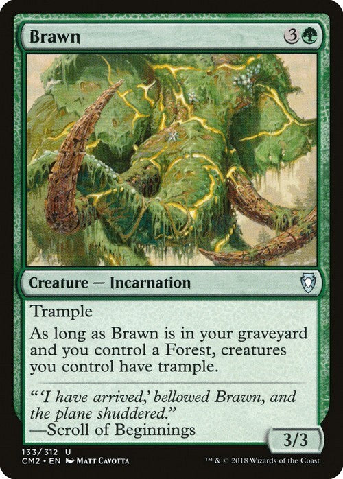 Brawn ~ Commander Anthology 2 [ EX ] [ Magic MTG ]