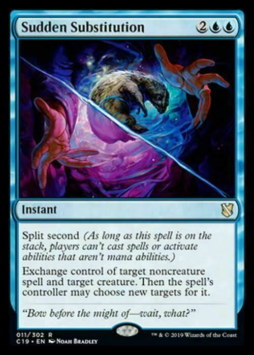 Sudden Substitution ~ Commander 2019 [ NM ] [ Magic MTG ]