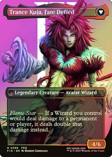 FOIL ALTERNATE Kuja, Genome Sorcerer ~ Final Fantasy [ NM ] [ Magic MTG ]