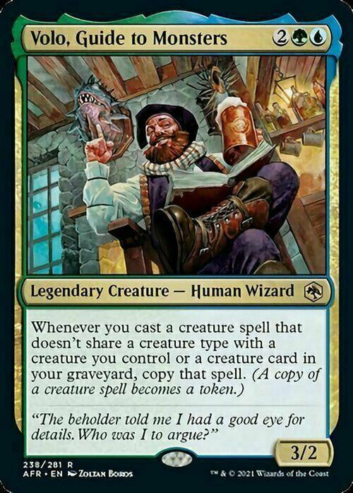 Volo, Guide to Monsters ~ Adventures in the Forgotten Realms [ NM ] [ MTG ]