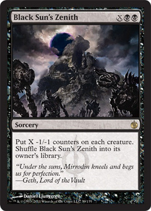 Black Sun's Zenith ~ Mirrodin Besieged [ EX ] [ Magic MTG ]