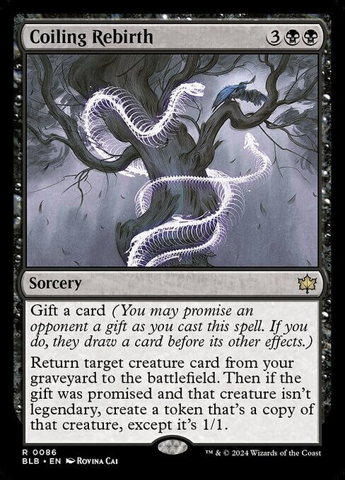 Coiling Rebirth ~ Bloomburrow [ NM ] [ Magic MTG ]