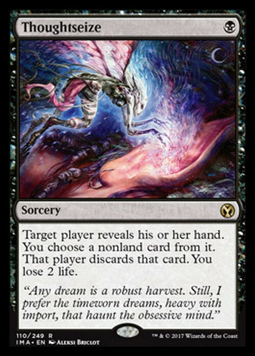 Thoughtseize ~ Iconic Masters [ NM ] [ Magic MTG ]