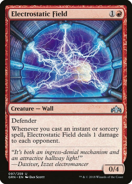 Electrostatic Field ~ Guilds of Ravnica [ EX ] [ Magic MTG ]