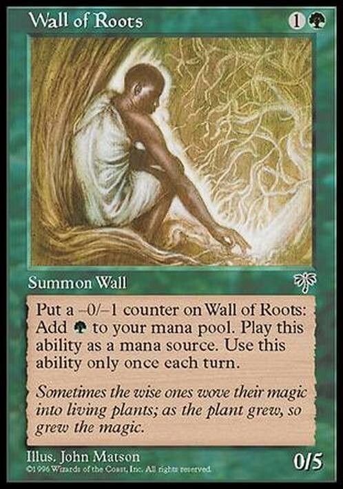 Wall of Roots ~ Mirage [ EX ] [ Magic MTG ]
