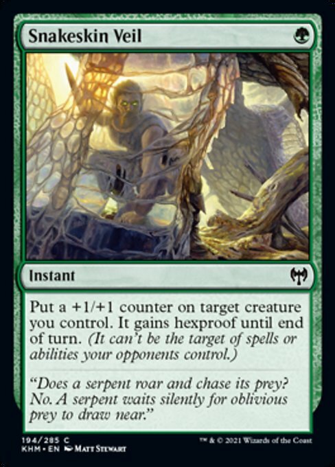 Snakeskin Veil ~ Kaldheim [ NM ] [ Magic MTG ]