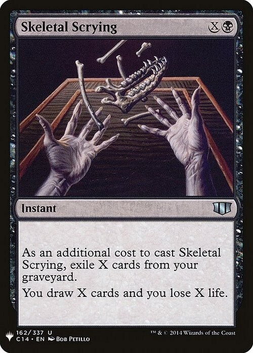 Skeletal Scrying ~ Mystery Booster [ NM ] [ Magic MTG ]