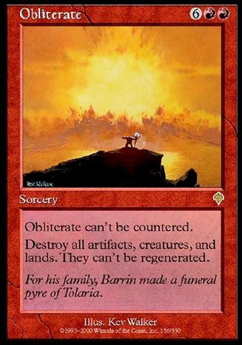 Obliterate ~ Invasion [ EX ] [ Magic MTG ]