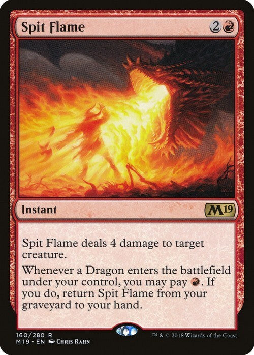 Spit Flame ~ Core 2019 [ EX ] [ Magic MTG ]