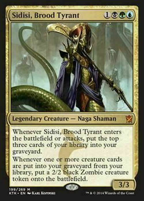 Sidisi, Brood Tyrant ~ Khans of Tarkir [ PLAYED ] [ Magic MTG ]