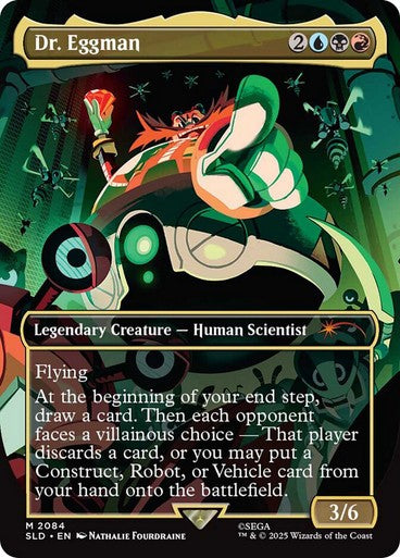 Dr. Eggman ~ Secret Lair: Sonic the Hedgehog [ NM ] [ Magic MTG ]