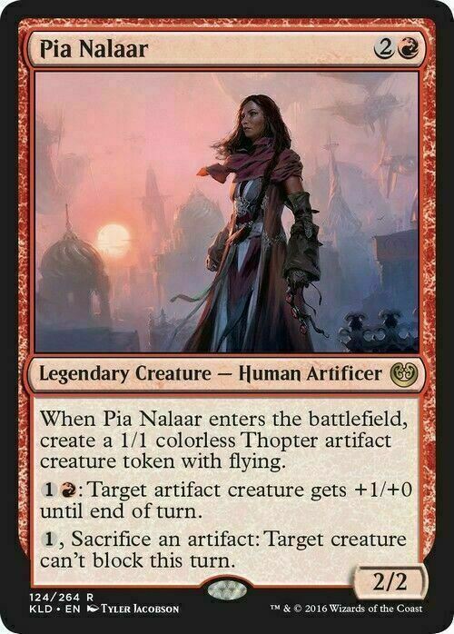 Pia Nalaar ~ Kaladesh [ EX ] [ Magic MTG ]