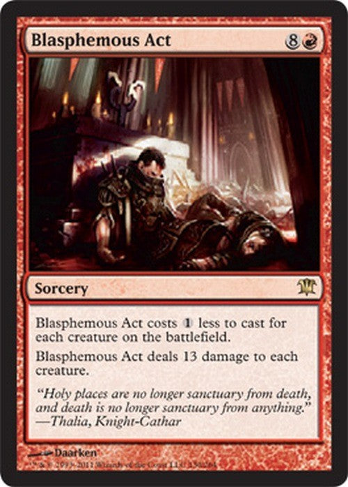 Blasphemous Act ~ Innistrad [ EX ] [ Magic MTG ]