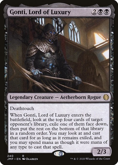 Gonti, Lord of Luxury ~ Jumpstart 2021 [ NM ] [ Magic MTG ]