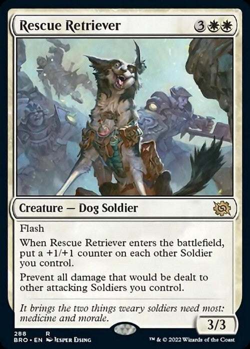 Rescue Retriever ~ The Brothers' War [ NM ] [ Magic MTG ]