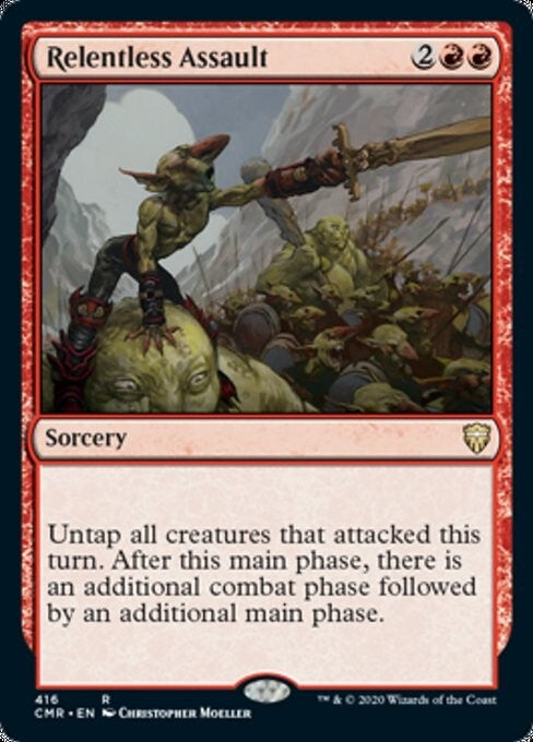 Relentless Assault ~ Commander Legends 1 [ EX ] [ Magic MTG ]