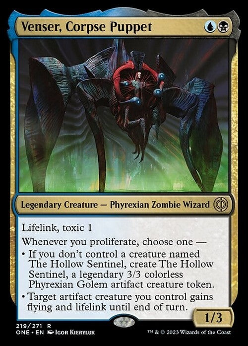 Venser, Corpse Puppet ~ Phyrexia: All Will Be One [ NM ] [ Magic MTG ]