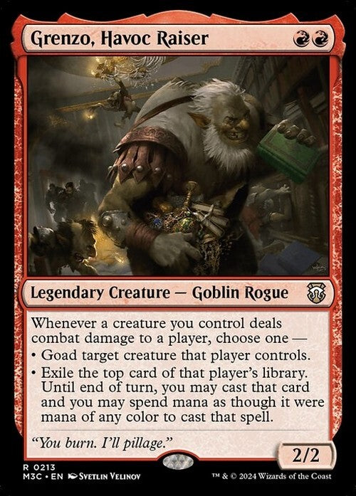 Grenzo, Havoc Raiser ~ Commander: Modern Horizons 3 [ NM ] [ Magic MTG ]