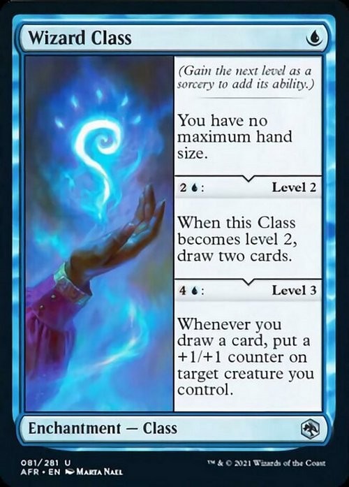 Wizard Class ~ Adventures in the Forgotten Realms [ NM ] [ Magic MTG ]