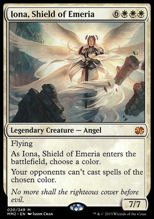 Iona, Shield of Emeria ~ Modern Masters 2015 [ EX ] [ Magic MTG ] - London Magic Traders Ltd