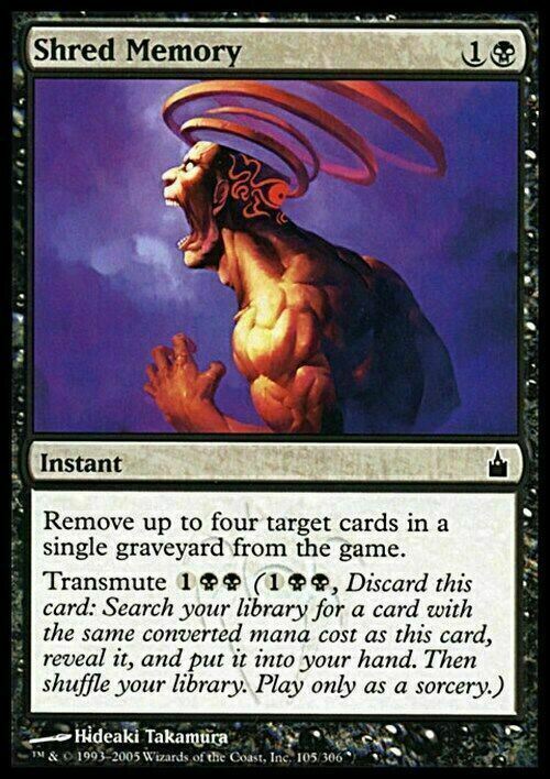 Shred Memory ~ Ravnica: City of Guilds [ EX+ ] [ Magic MTG ]