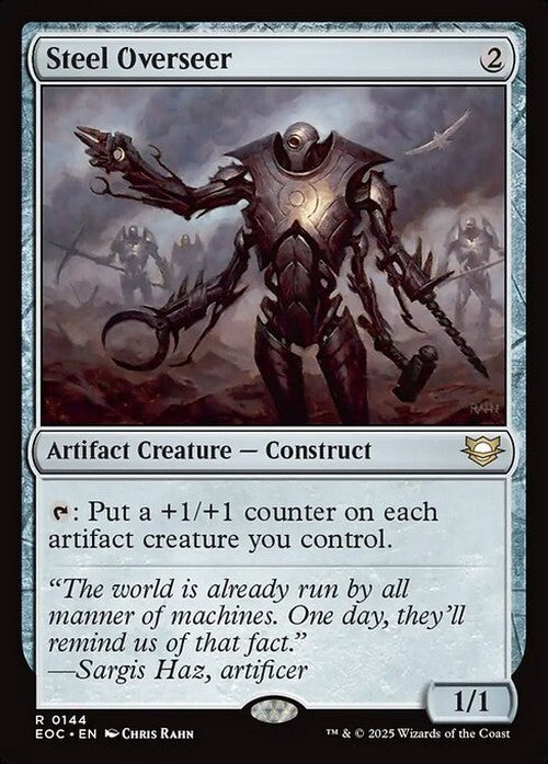 Steel Overseer ~ Commander: Edge of Eternities [ NM ] [ Magic MTG ]