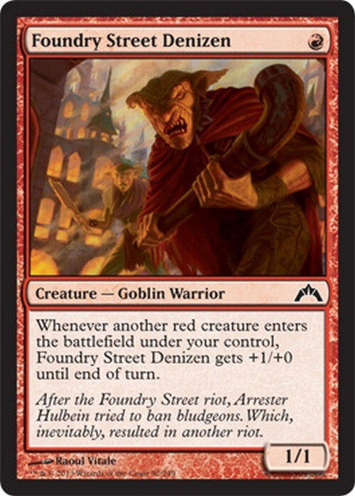 Foundry Street Denizen ~ Gatecrash [ EX ] [ Magic MTG ]