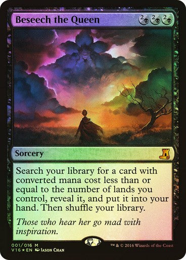 FOIL Beseech the Queen ~ From the Vault [ EX ] [ Magic MTG ]