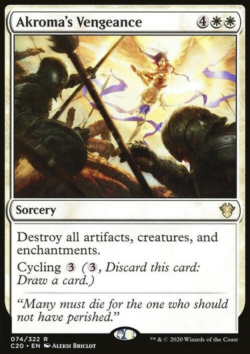 Akroma's Vengeance ~ Commander: Ikoria [ NM ] [ Magic MTG ]