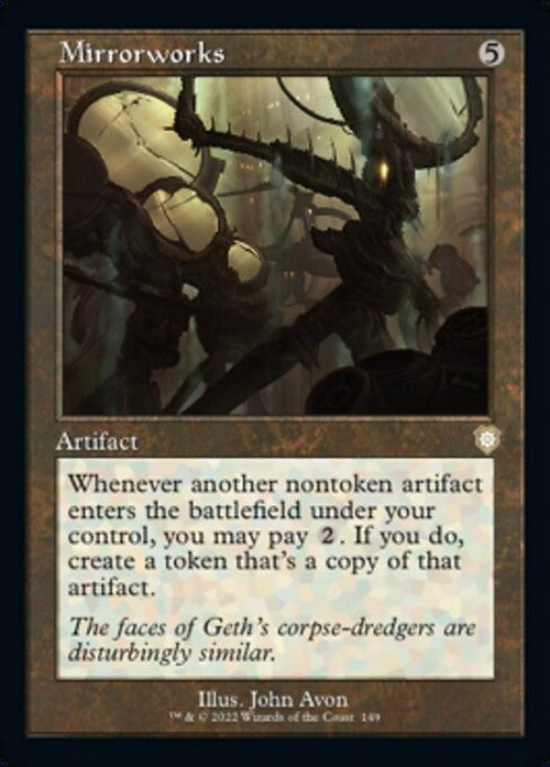 Mirrorworks ~ Commander: The Brothers' War [ NM ] [ Magic MTG ]