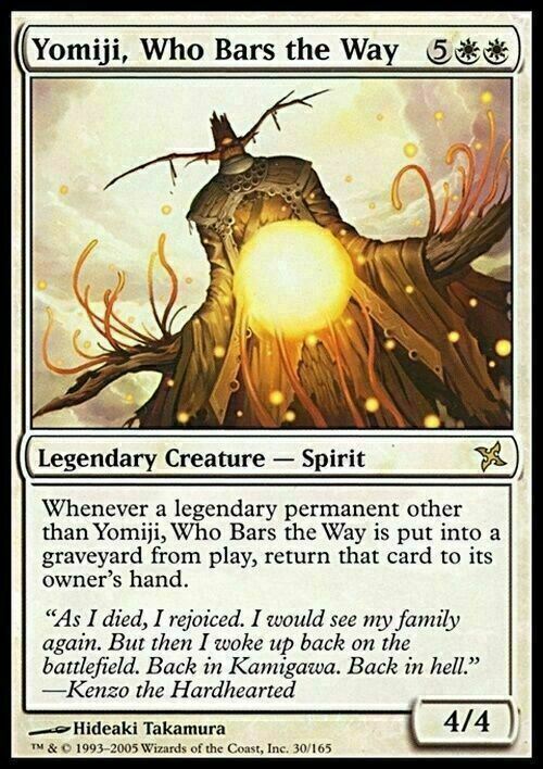 Yomiji, Who Bars the Way ~ Betrayers of Kamigawa [ EX+ ] [ Magic MTG ]