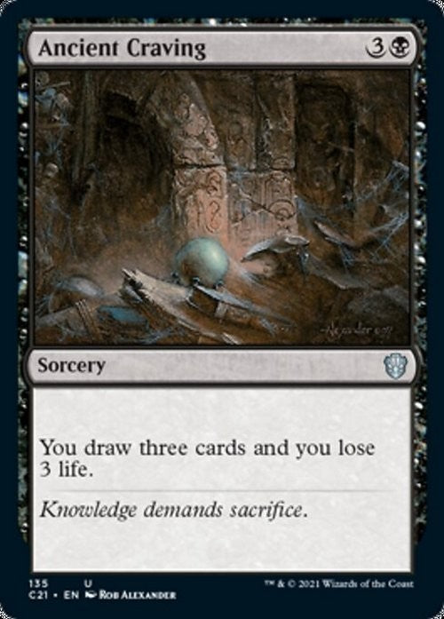 Ancient Craving ~ Commander: Strixhaven [ NM ] [ Magic MTG ]