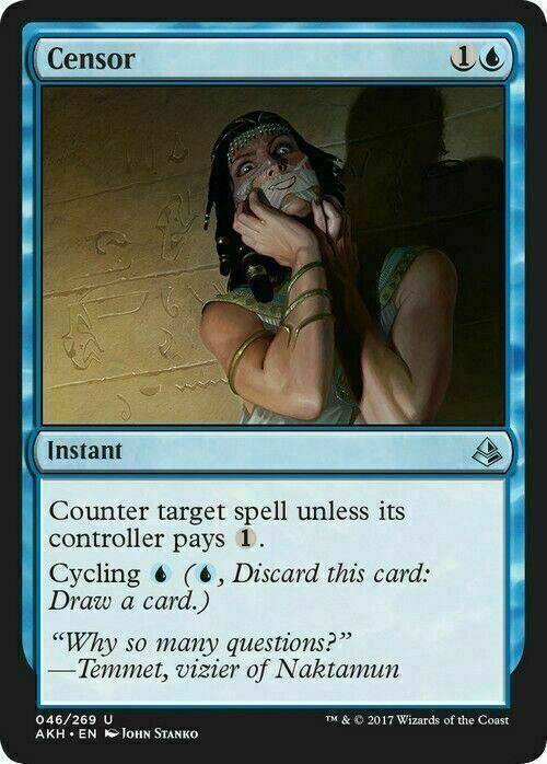 Censor ~ Amonkhet [ EX ] [ Magic MTG ]