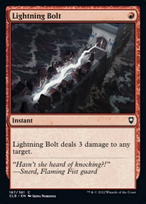 Lightning Bolt ~ Commander Legends 2 [ NM ] [ MTG ]