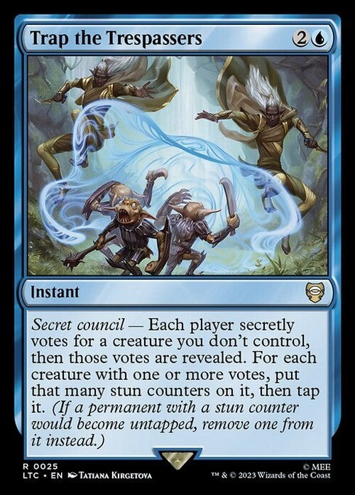 Trap the Trespassers ~ Commander: Lord of the Rings [ NM ] [ Magic MTG ]