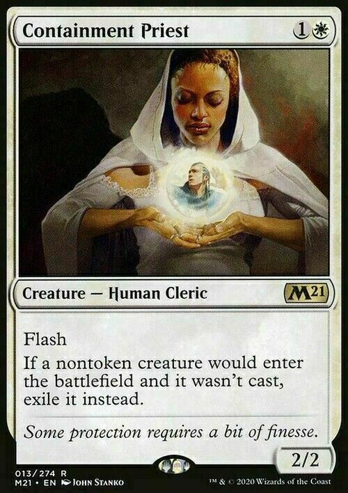 Containment Priest ~ Core 2021 [ EX ] [ Magic MTG ]