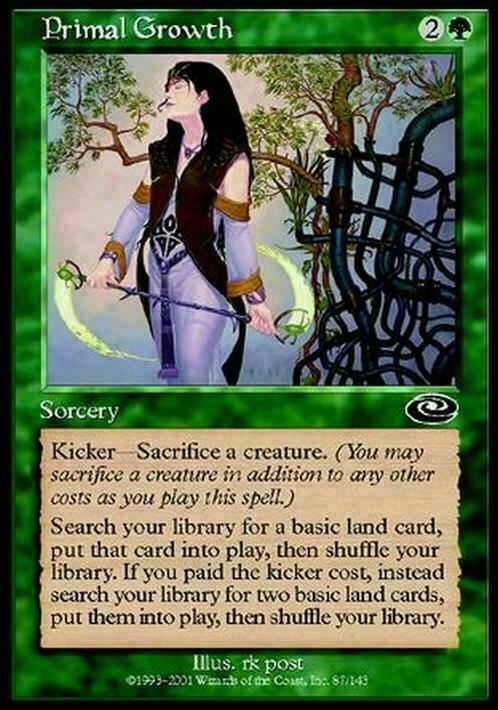 Primal Growth ~ Planeshift [ EX ] [ Magic MTG ]
