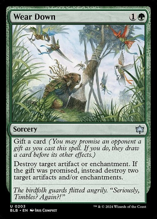 Wear Down ~ Bloomburrow [ NM ] [ Magic MTG ]