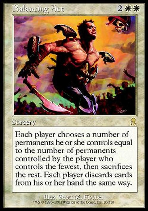 Balancing Act ~ Odyssey [ EX ] [ Magic MTG ] - London Magic Traders Ltd