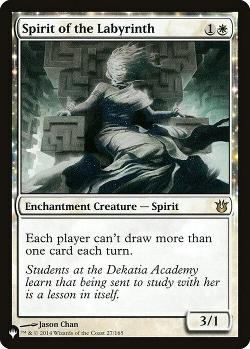 Spirit of the Labyrinth ~ The List [ NM ] [ Magic MTG ]