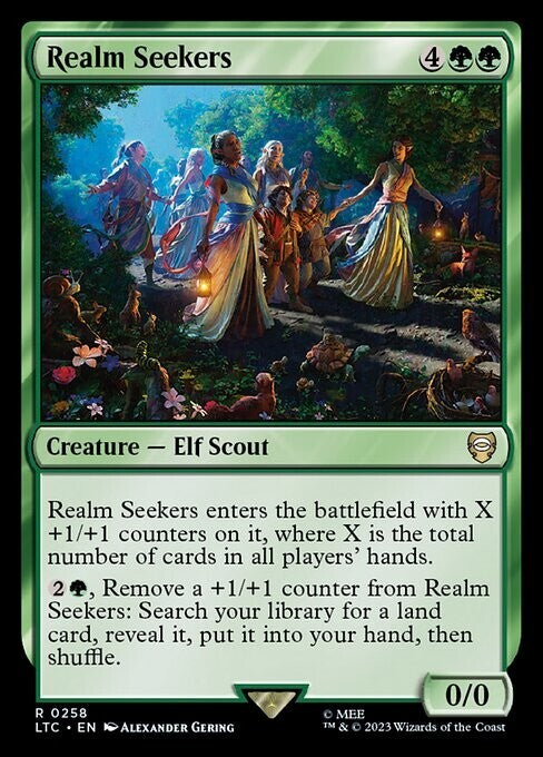 Realm Seekers ~ Commander: Lord of the Rings [ NM ] [ Magic MTG ]