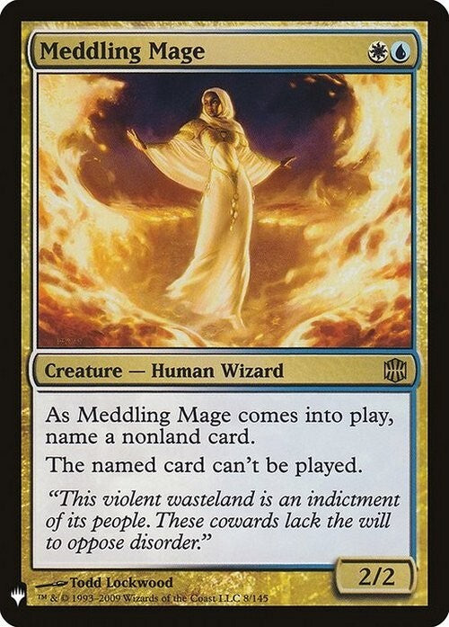 Meddling Mage ~ Mystery Booster [ NM ] [ Magic MTG ]