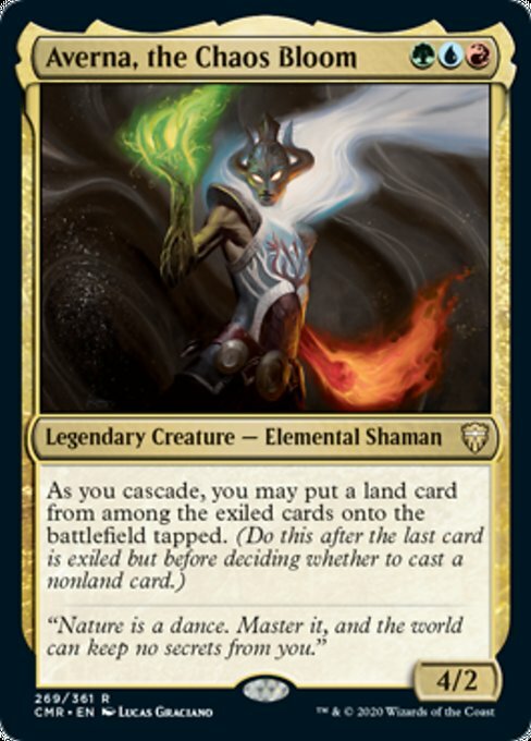 Averna, the Chaos Bloom ~ Commander Legends 1 [ NM ] [ Magic MTG ]