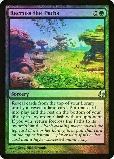 FOIL Recross the Paths ~ Morningtide [ EX ] [ Magic MTG ]