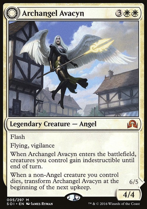 Archangel Avacyn ~ Shadows over Innistrad [ EX ] [ Magic MTG ]