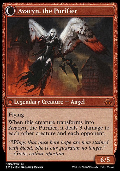 Archangel Avacyn ~ Shadows over Innistrad [ EX ] [ Magic MTG ]