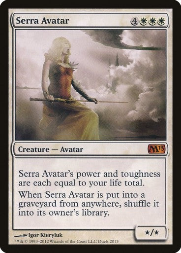 Serra Avatar ~ Duels of the Planeswalkers [ EX ] [ Magic MTG ]