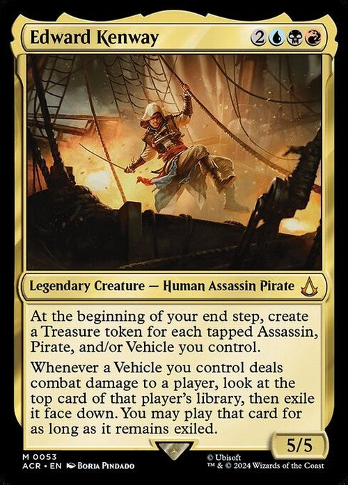 Edward Kenway ~ Assassin's Creed [ NM ] [ Magic MTG ]