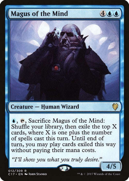Magus of the Mind ~ Commander 2017 [ EX ] [ Magic MTG ]