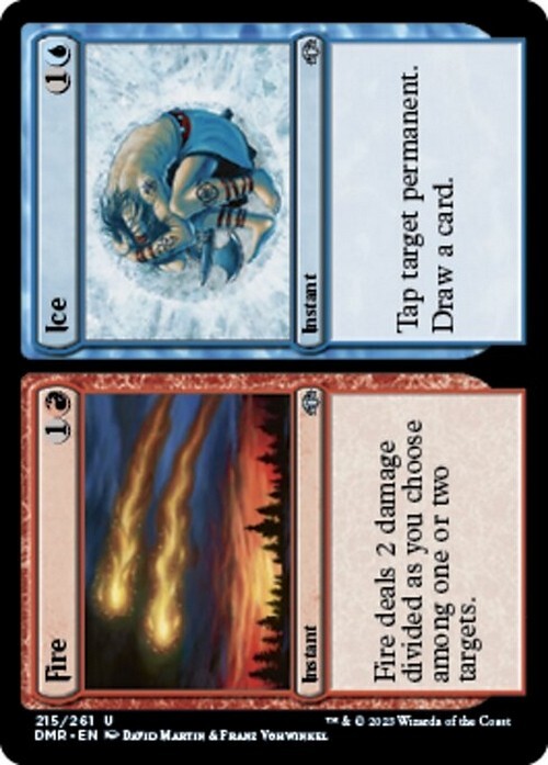 Fire / Ice ~ Dominaria Remastered [ NM ] [ Magic MTG ]